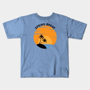 Spring Break Beach Trip Kids T-Shirt